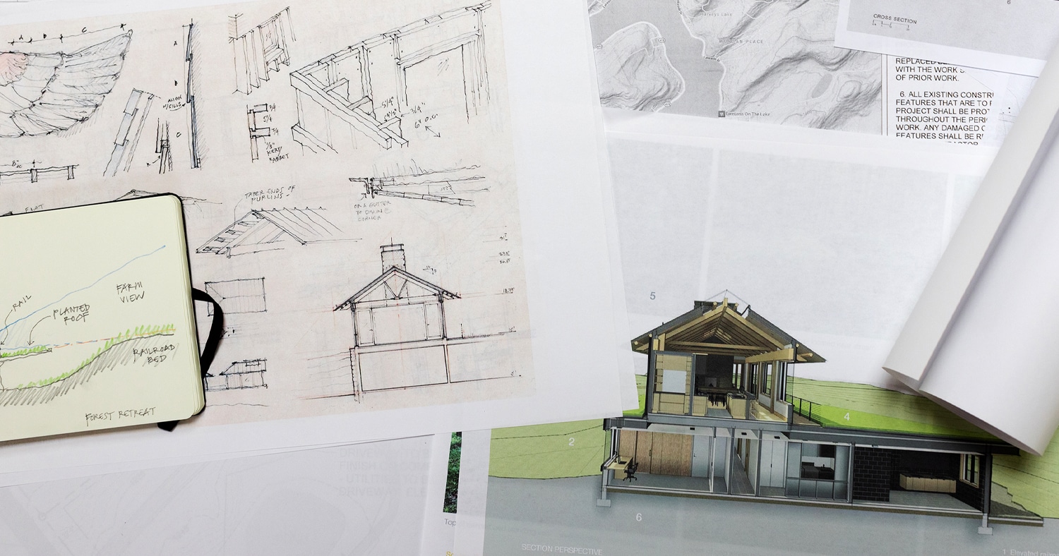 숲 속의 프레이밍: 펜실베이니아 언덕에 자리한 거꾸로 된 집 탐험