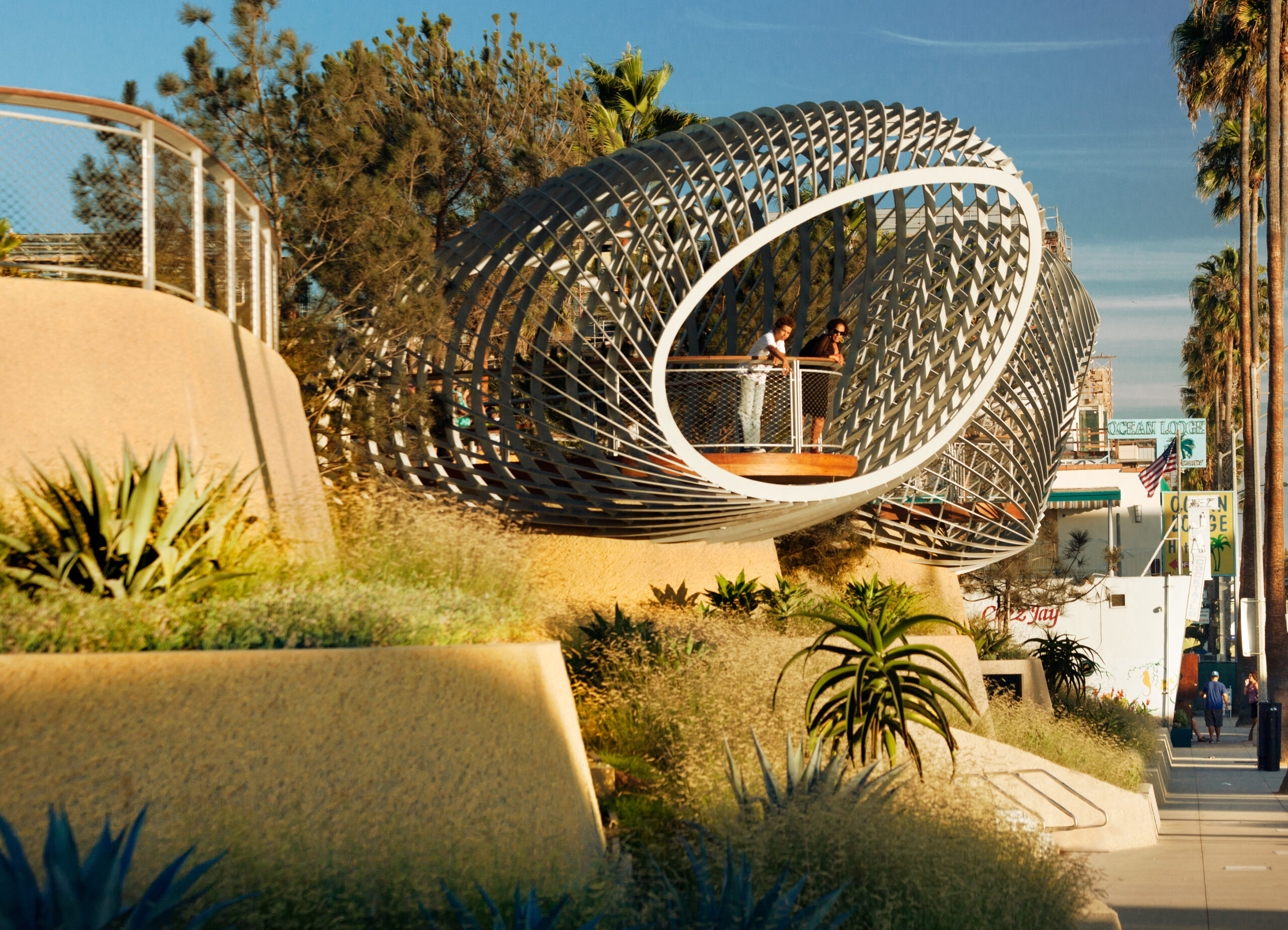 Tongva Park and Ken Genser Square-Field Operations-architizer