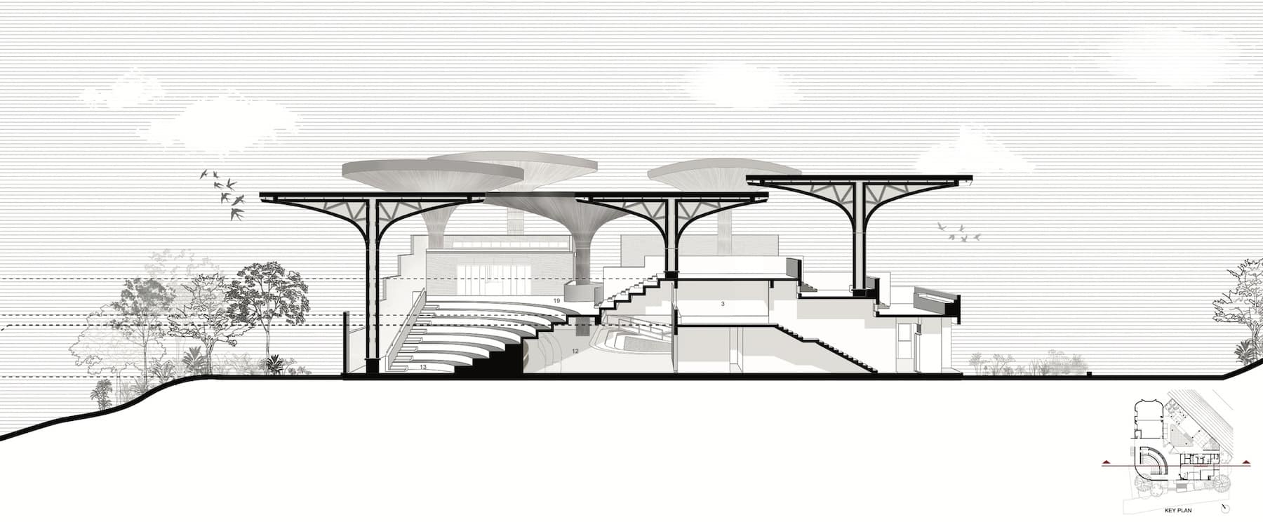 캐노피 로직: 숲의 구조를 캠퍼스 건축으로 재해석하기