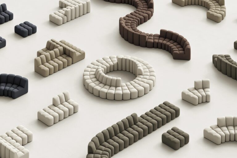 제거 설계의 문제: MDF Italia와 Snøhetta가 내부에서부터 소파를 디자인한 방법