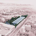 RPBW's Kyklos Centre for Arts and Cultures project. Aerial view. Image Courtesy of RPBW Renzo Piano Building Workshop Begins Construction of the KYKLOS Cultural Center in Piraeus, Greece - Image 4 of 5