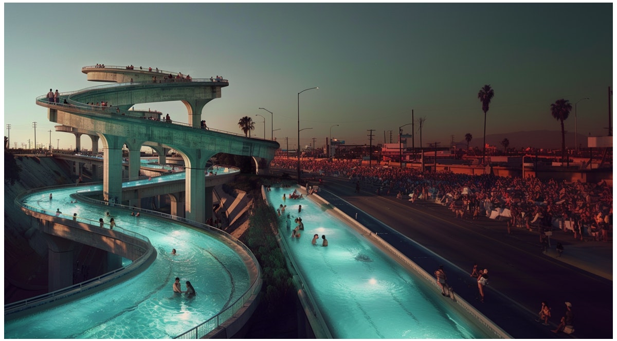 Freeway_Carpools-By Greg Tate-architizer