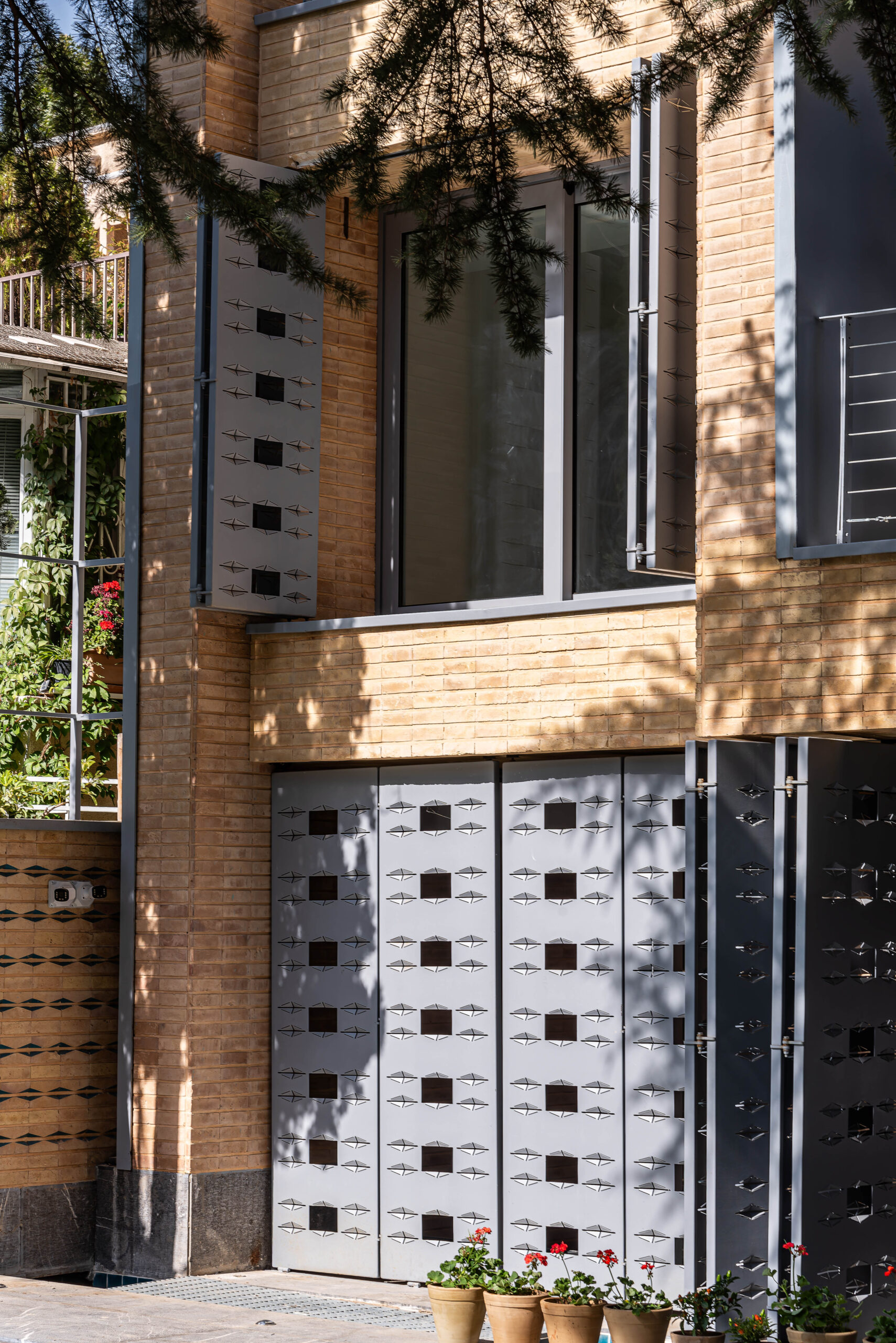 A House Looking to a Cedrus Tree