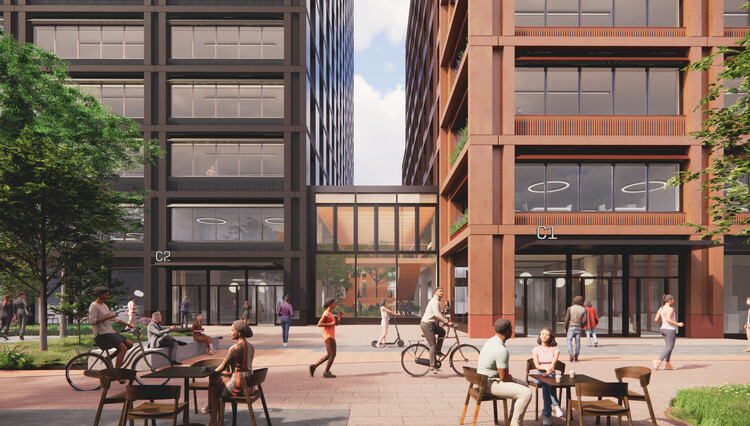 Allies and Morrison and SLA’s Plot C at Manchester’s Sister District Receives Planning Approval - Image 3 of 8