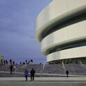 Arena in Milano Santa Giulia by Arup and David Chipperfield Architects. View towards the main entrance. Image © Noshe Milano Cortina 2026 Winter Olympics Officially Open as Citywide Events Launch Across Italy - Image 2 of 10