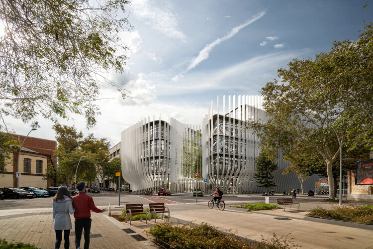 SNOB Architects Designs Contemporary Office Building in Barcelona’s El Raval District - More Images