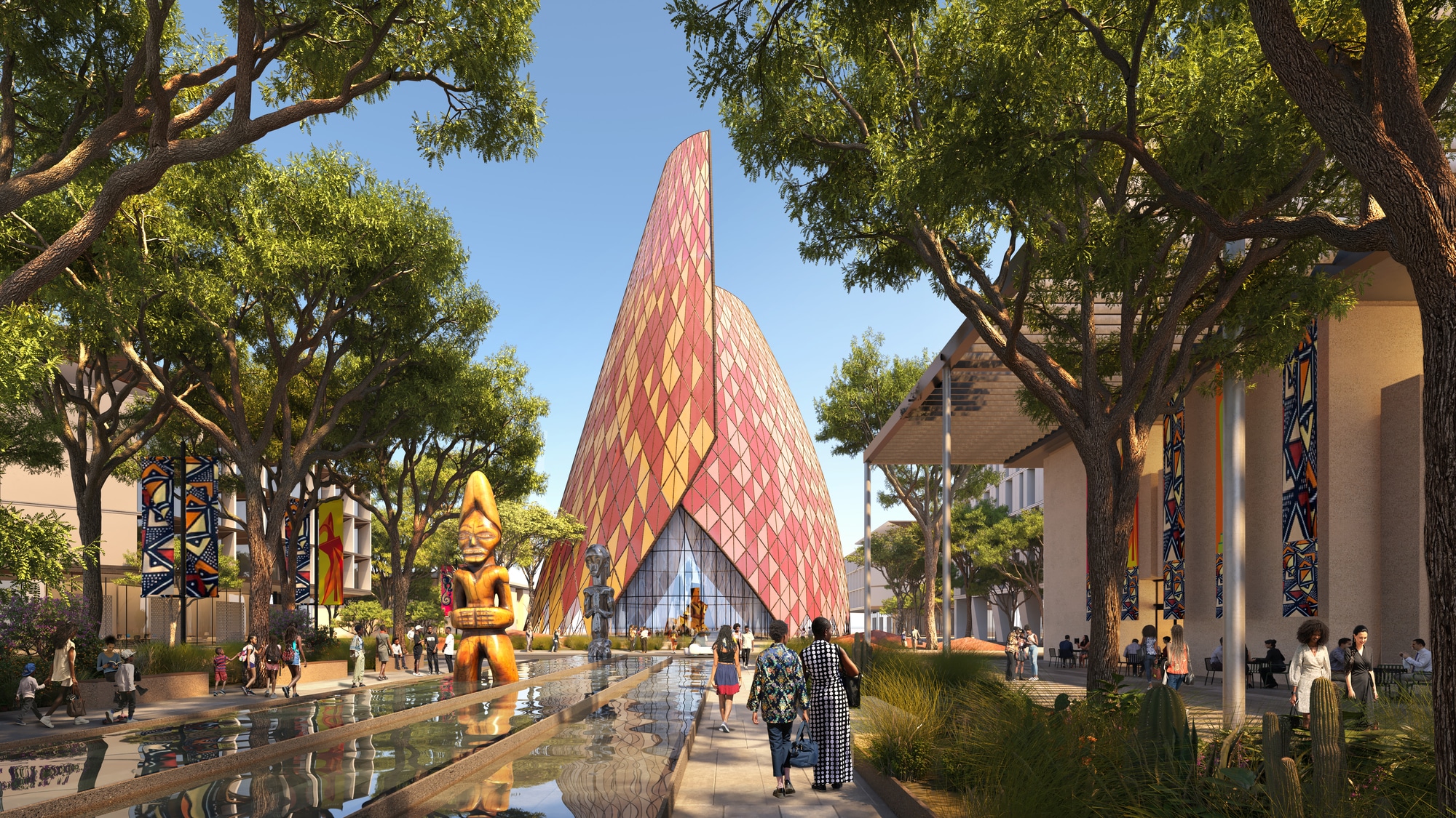 포스터 앤 파트너스, 앙골라 루안다 외곽의 공항 주도 도시 개발 계획