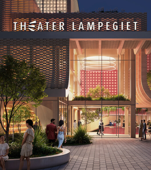MVRDV and Buro Happold Reveal Design for the Lampegiet Theatre in Veenendaal, Netherlands - Image 3 of 8