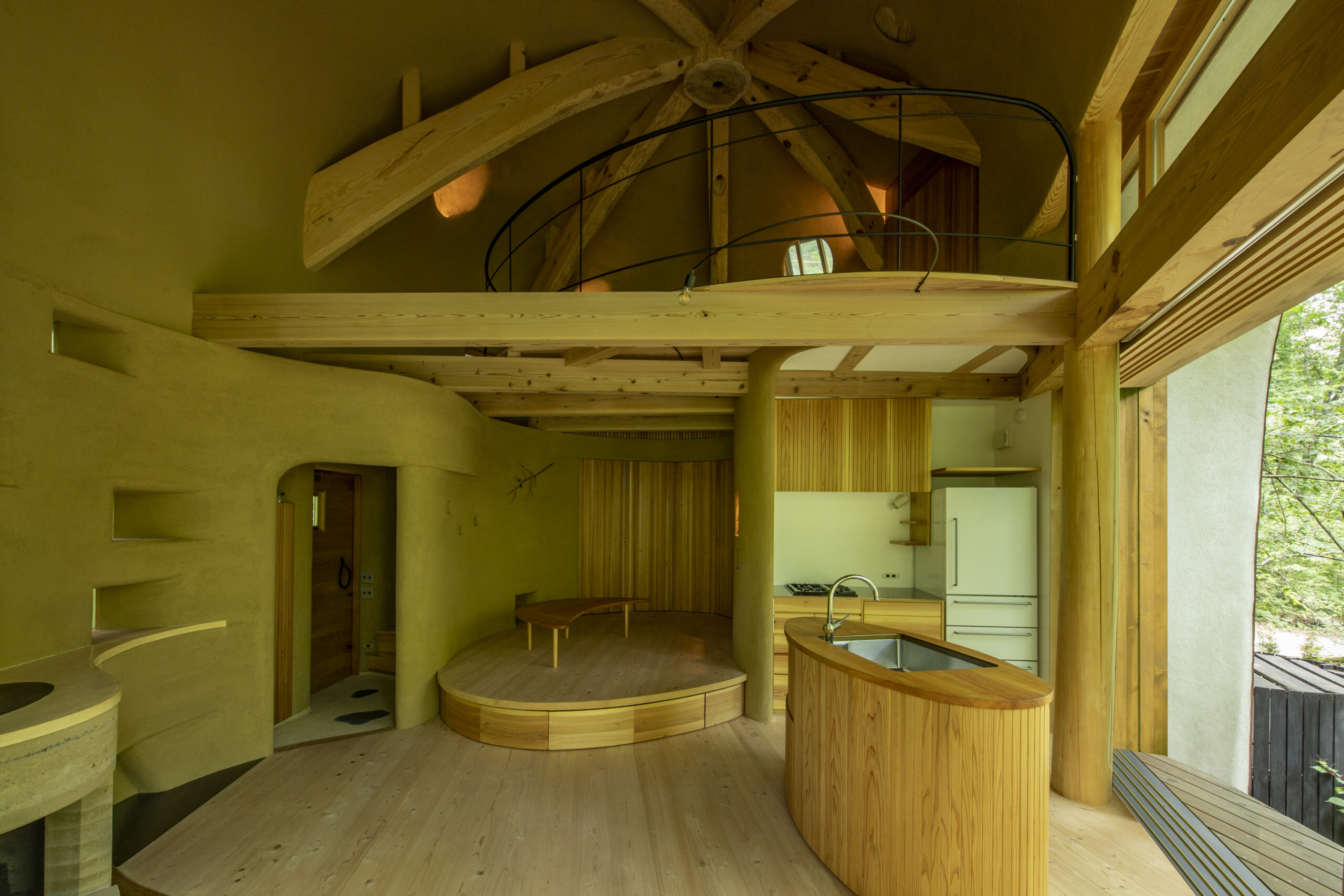 Shell House: The language of forest_01_architizer