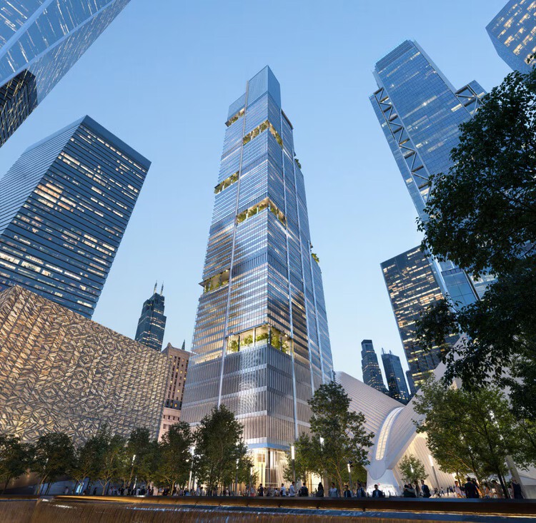 Foster + Partners’ Two World Trade Center Revealed in New Renderings, Construction to Begin in 2026 - More Images