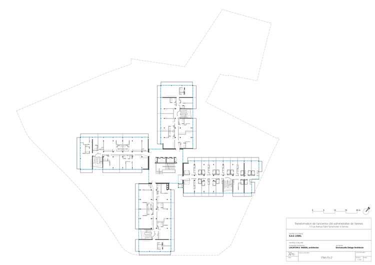 Lacaton & Vassal and Emmanuelle Delage to Transform Administrative Center into Mixed-Use Housing and Offices in Vannes, France - Image 9 of 21