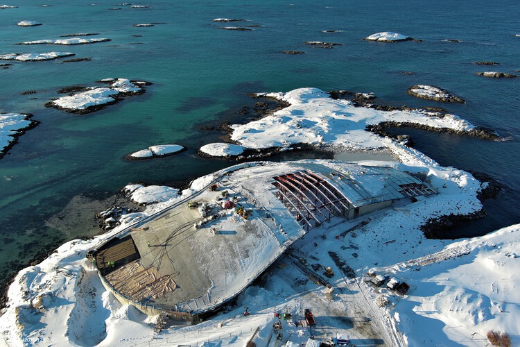 Dorte Mandrup’s The Whale Advances Along Norway’s Arctic Coastline - Image 2 of 11