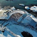 The Whale by Dorte Mandrup, Construction phase. Image © Tejre Løkke Dorte Mandrup’s The Whale Advances Along Norway’s Arctic Coastline - Image 4 of 11