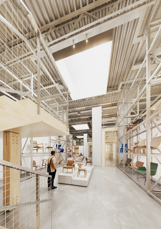 Cobe to Transform Former IKEA Warehouse into a New Site for the Museum of Furniture Studies in Älmhult, Sweden - Image 4 of 5