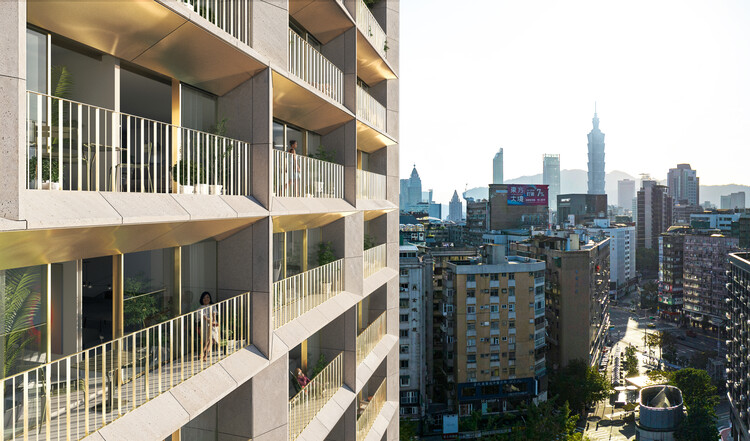Henning Larsen Reveals Designs for Residential Tower Adjacent to Daan Park in Taipei - Image 2 of 8