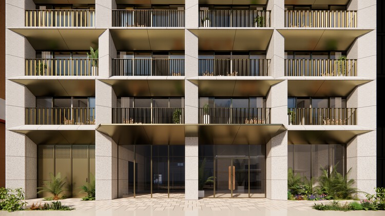 Henning Larsen Reveals Designs for Residential Tower Adjacent to Daan Park in Taipei - Image 3 of 8