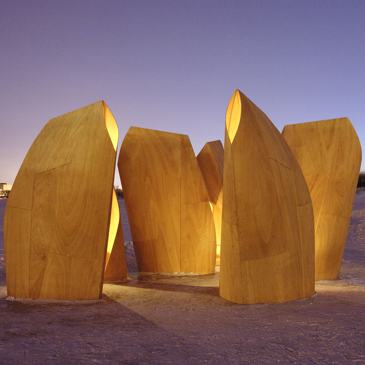 Winnipeg Skating Shelters_Patkau Architects-architizer