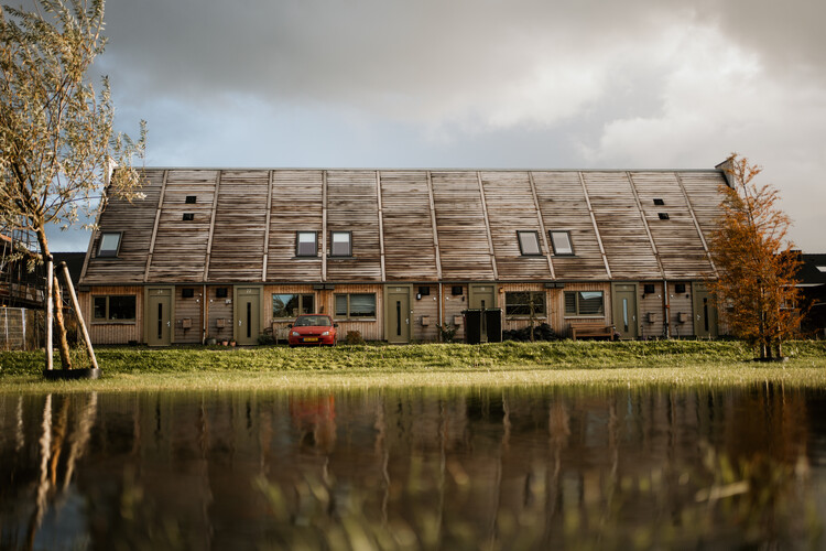 ORGA Completes Carbon-Negative Biobased Housing Prototype in Marknesse, Netherlands - More Images