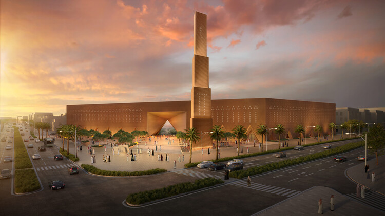 X Architects Design Grand Mosque for Saudi Arabia’s Diriyah Gate Development - More Images