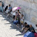 Visitors to the Palace Museum in Beijing try to stay cool in the shade on a hot summer day, June 12, 2024. Image © Tada Images via Shutterstock World Environment Day 2026 Coincides with Record Heatwaves, Renewing Focus on Climate Adaptation in Cities - Image 4 of 8