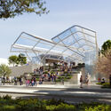 The Getty Center Lower Tram Stairs. Image © Gehry Partners First Look at the Serpentine Pavilion and Getty Center Modernization Plans Revealed: This Week’s Review - Image 5 of 15
