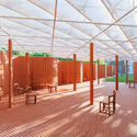 Serpentine Pavilion 2026 a serpentine, designed by Isabel Abascal and Alessandro Arienzo, LANZA atelier. Interior view. Image © LANZA atelier, Photo Iwan Baan, Courtesy Serpentine The 25th Serpentine Pavilion Designed by LANZA atelier Opens to the Public on June 6th, 2026 - Image 5 of 7
