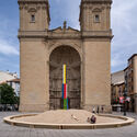 Architecture for Ritual by CENTRAL + Maxime Delvaux, Belgium. Image © Josema Cutillas Concéntrico Festival 2026 Unveils 24 Urban Installations Across Logroño, Spain - Image 4 of 135