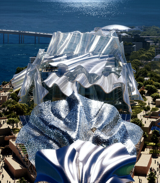 Construction Begins on Frank Gehry's Dar al Funoon Abu Dhabi Performing Arts Center - Image 2 of 5
