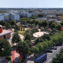 Bachelet Park-Square by DKA – Diele Kerciku Architetture, 2026. Image © Proloog Rewilding the City: 6 Unbuilt Projects from the ArchDaily Community - Image 59 of 94