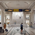 Milano Centrale station redesign by Park. Render. Image © Park Park Reimagines the Interiors of Milano Centrale, Mussolini's Fascist-Era Rail Monument - Image 3 of 7