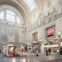 Milano Centrale station redesign by Park. Render. Image © Park Park Reimagines the Interiors of Milano Centrale, Mussolini's Fascist-Era Rail Monument - Image 2 of 7