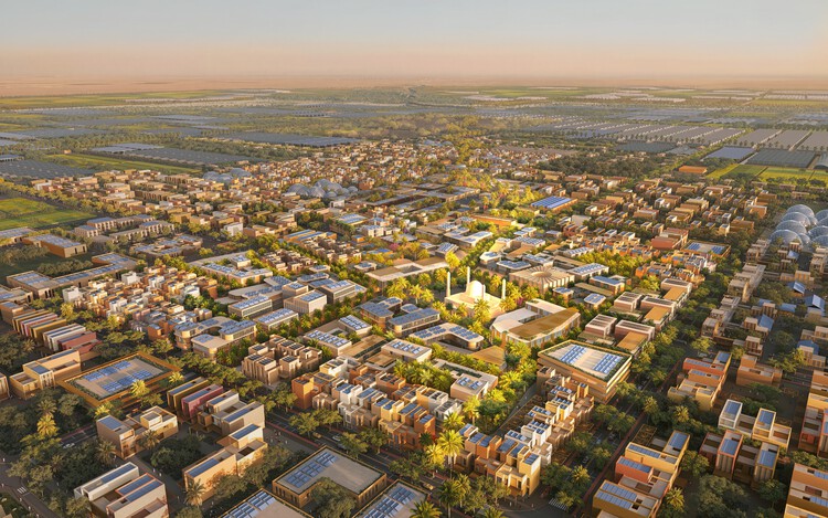 Foster + Partners Reveals Agricultural City Master Plan in Southern Oman - More Images