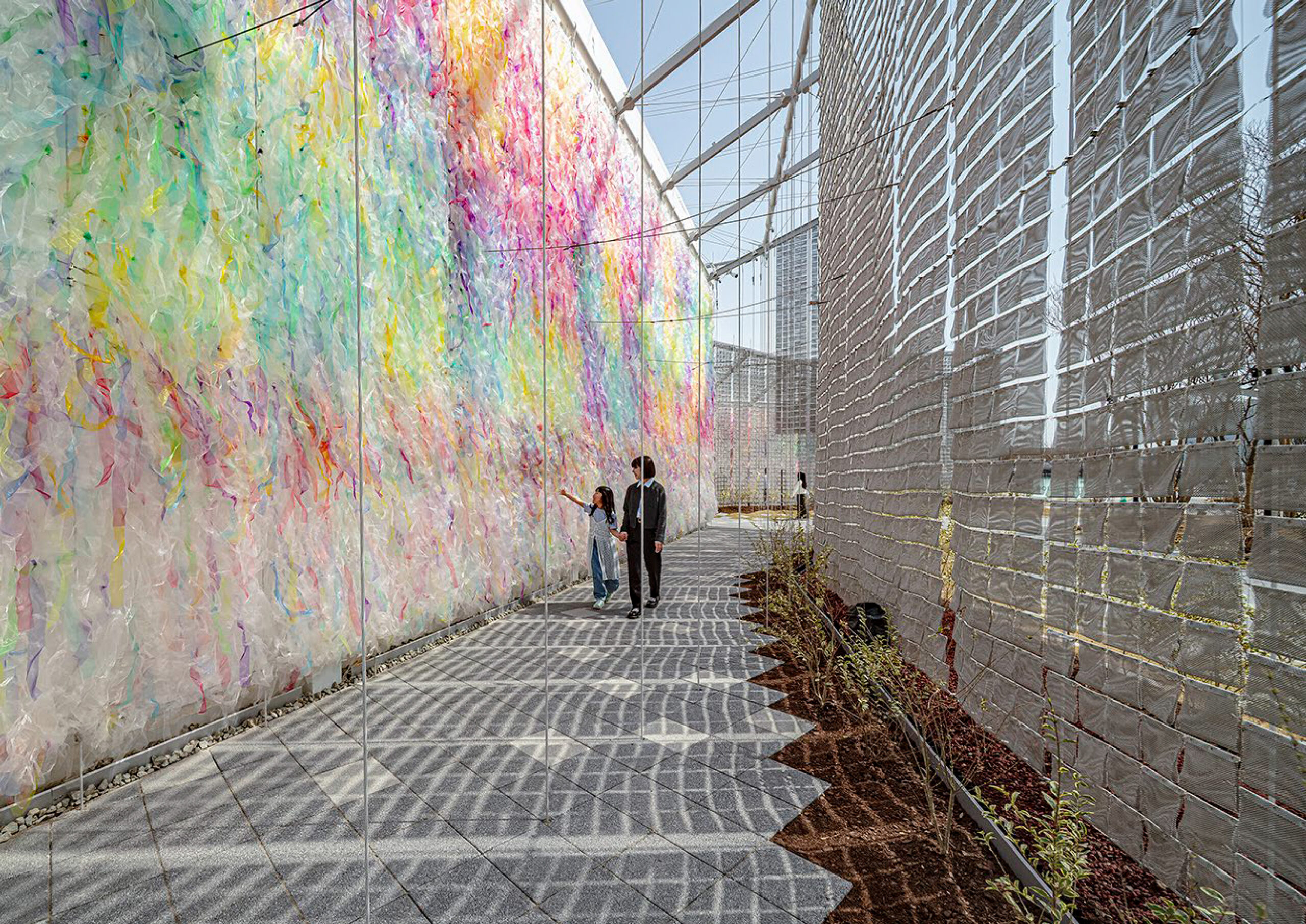 NTT Pavilion: Architecture Draped in Emotion by NTT Facilities, INC., Osaka, Japan Jury Winner, Details (Architecture +Facades), 14th Annual A+Awards