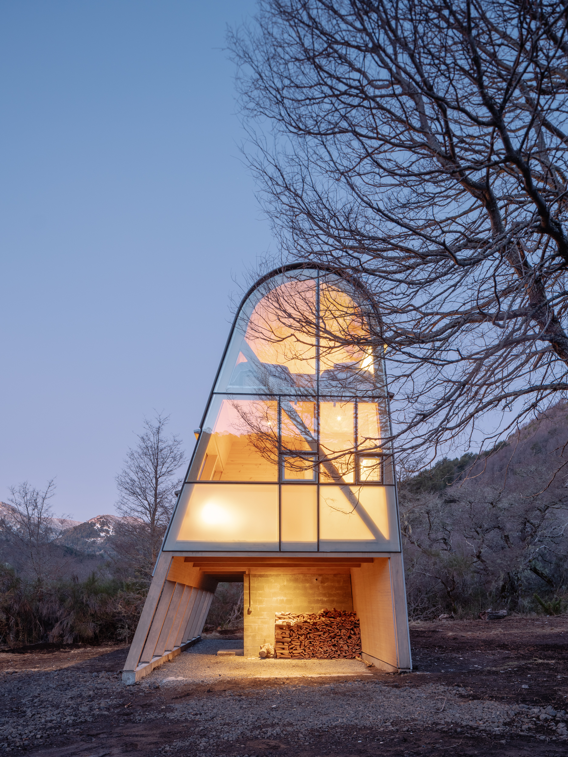 Refugio de Montaña Casa Vagon_01-architizer