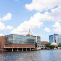 View of the William and Charlotte Bloomberg Public Science Common in progress, 2026. Image © Nicolaus Czarnecki William Rawn Associates' New Museum of Science Venue Nears Completion in Boston - Image 3 of 5