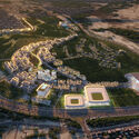 Baku Expo City masterplan, ZHA, 2026. Image Courtesy of ZHA ZHA Designs 198-Hectare Urban District Around Baku Expo Center in Azerbaijan - Image 2 of 5