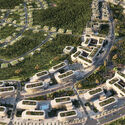 Baku Expo City masterplan, ZHA, 2026. Image Courtesy of ZHA ZHA Designs 198-Hectare Urban District Around Baku Expo Center in Azerbaijan - Image 3 of 5