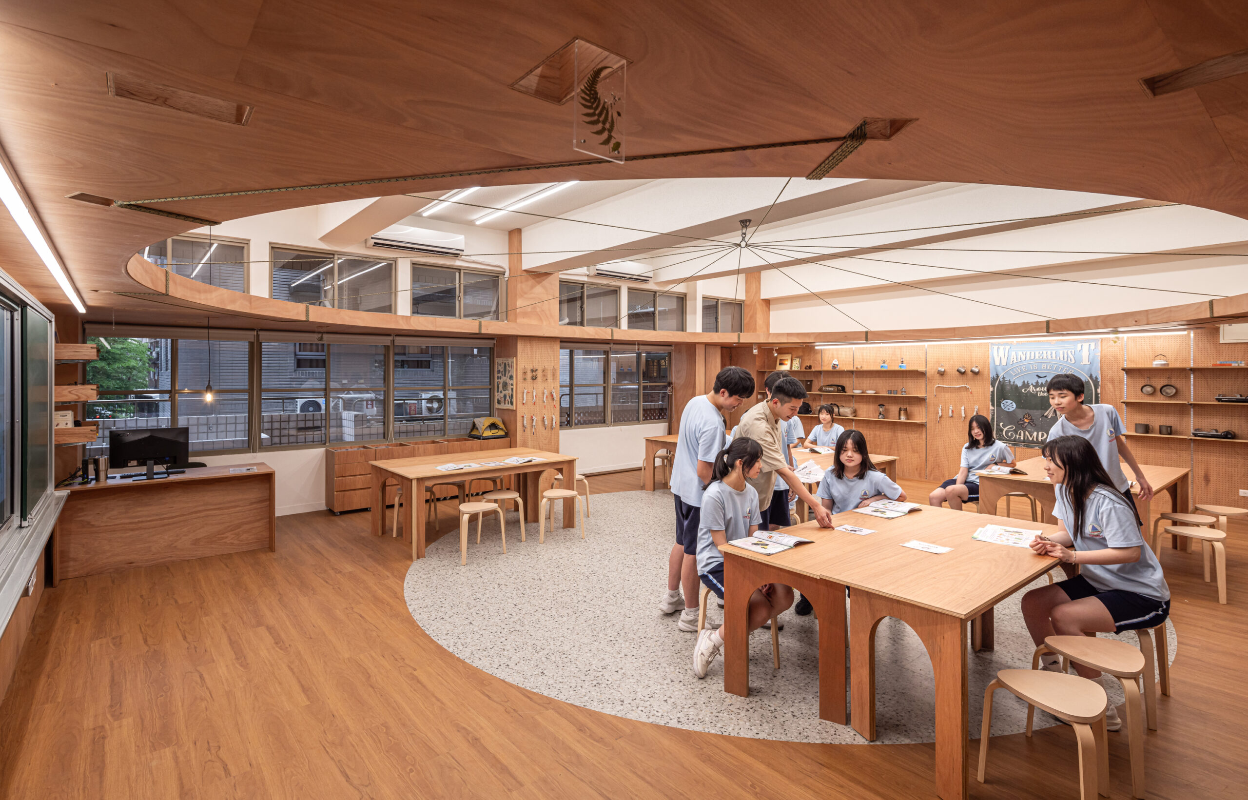 Qingshan Forest Classroom-architizer