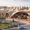 Benghazi 2050: Vision and Digital Planning Hub. Central Souk corner entry. Image Courtesy of ZHA ZHA-Led Team Reveals Vision and Digital Planning Hub for Benghazi's 2050 City Plan in Libya - Image 4 of 18