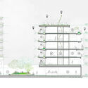 Sa Casa. Image © Stefano Boeri Architetti Stefano Boeri Architetti Wins Competition for Timber Affordable Housing in Ibiza - Image 5 of 7