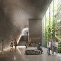 The Royal Treasury Lobby, coming back. Image © AART AART Wins Competition for Underground Royal Treasury at Rosenborg Castle in Copenhagen - Image 2 of 11