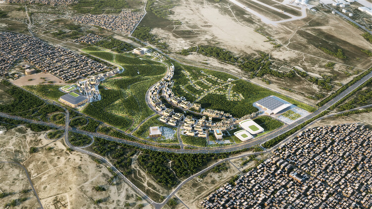 ZHA Designs 198-Hectare Urban District Around Baku Expo Center in Azerbaijan - More Images