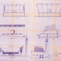 Kawthar Mosque, Damascus, 1965. Abdul-Mohsen Kodmani, Preliminary design. Image © Omran Kodmani Sharjah Architecture Triennial Presents "A Journey into Architecture Archives" Focused on Baghdad, Damascus, and Tunis - Image 4 of 13