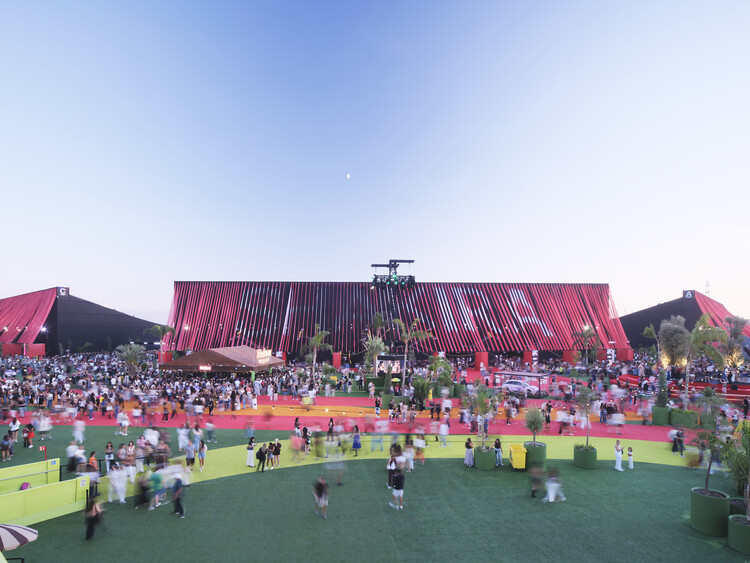 BIG’s Macondo Park Opens as a Temporary Cultural Landscape for Shakira’s Madrid Residency - Image 6 of 13