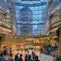 Chicago's Thompson Center redevelopment project. Grand stairs. Image © Pixelflakes for Google Google Unveils New Renderings of Chicago's Thompson Center Redesign, Marking Its Escape From Demolition - Image 3 of 5