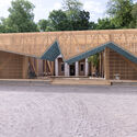 U.S. Pavilion at 2025 Venice Architecture Biennale. Image © Marco Zorzanello, Courtesy of La Biennale di Venezia Marlon Blackwell Architects’ U.S. Pavilion for the 2025 Venice Architecture Biennale to Be Reconstructed at Crystal Bridges, Arkansas - Image 2 of 6