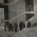 Mohammad Adnan Ikhlasi, 1967. On the site of the Faculty of Medicine, Aleppo. Image © Mona and Nissan Ikhlasi Sharjah Architecture Triennial Presents "A Journey into Architecture Archives" Focused on Baghdad, Damascus, and Tunis - Image 3 of 13