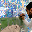 Conservation training at Takiyyat Ibrahim al-Gulshani mausoleum in Cairo, Egypt. Image via World Monuments Fund World Monuments Watch 2027 Nominations Point to Government Austerity, Climate Impact and Skills Shortages as Main Threats to Heritage - Image 4 of 20