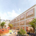 The Frank Liu Jr. Academy for Music and Arts (FLAMA) adaptive reuse project by OMA/Jason Long, 2026. Image © Out of RAM OMA/Jason Long Is Transforming Houston’s Historic Folger Coffee Plant into a Music and Arts School - Image 3 of 8