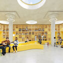 The Frank Liu Jr. Academy for Music and Arts (FLAMA) adaptive reuse project by OMA/Jason Long, 2026. Image © Out of RAM OMA/Jason Long Is Transforming Houston’s Historic Folger Coffee Plant into a Music and Arts School - Image 5 of 8